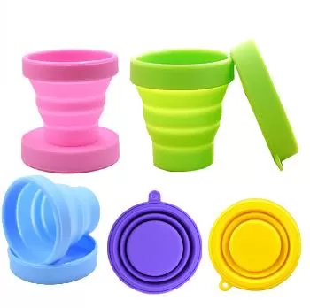 Silicone Travel Folding Water Cup